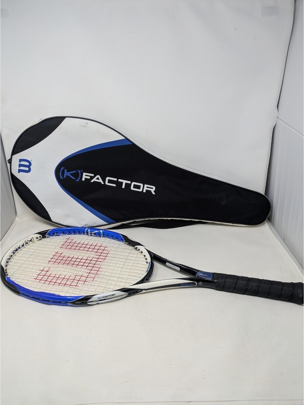 Wilson K Factor AROPHITE BLACK Pro Six Tennis Racquet 4 3/8” Grip